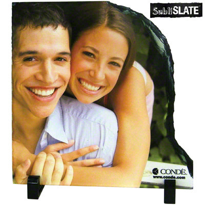 SubliSlate Blank Sublimation Slate Plaque - 7.8