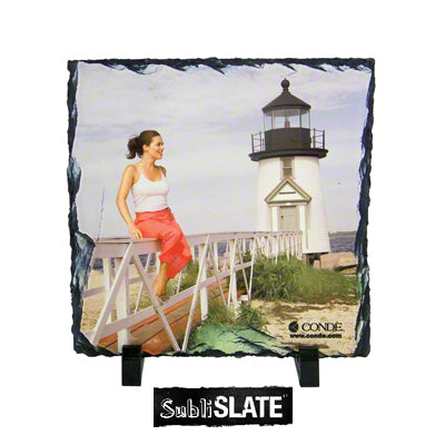 SubliSlate Blank Sublimation Slate Plaque - 5.85