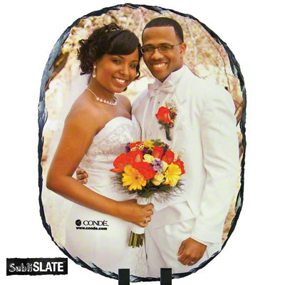 SubliSlate Blank Sublimation Slate Plaque - 10.53