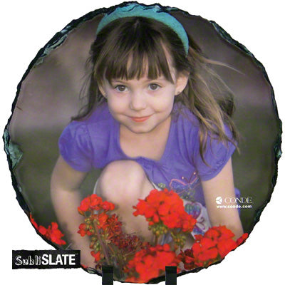 SubliSlate Blank Sublimation Slate Plaque - 11.7