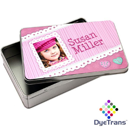 Rectangle 5x7.75 Dynasub Aluminum Tin