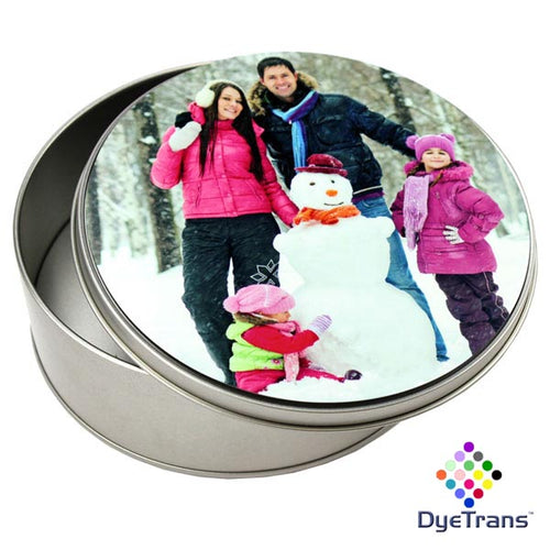 Dynasub Round Silver Aluminum Tin