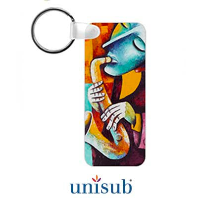 Unisub Sublimation Blank Aluminum Key Tag - 1.25