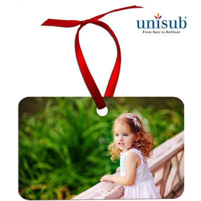 Unisub Sublimation Blank Aluminum Ornament - 2