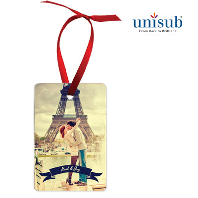 Unisub Sublimation Blank Aluminum Ornament - 2