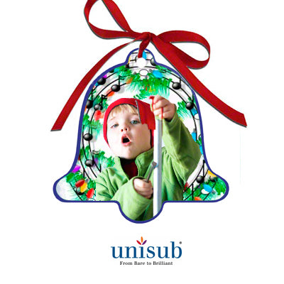 Unisub Sublimation Blank Aluminum Ornament - 3.33