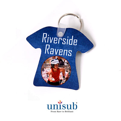 Unisub Sublimation Blank Aluminum Key Tag - 2.5