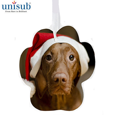 Unisub Sublimation Blank Aluminum Ornament - 3.59