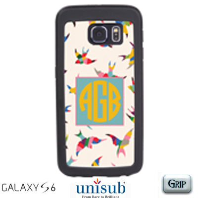 Unisub Matte Black Grip Case for Samsung Galaxy S6