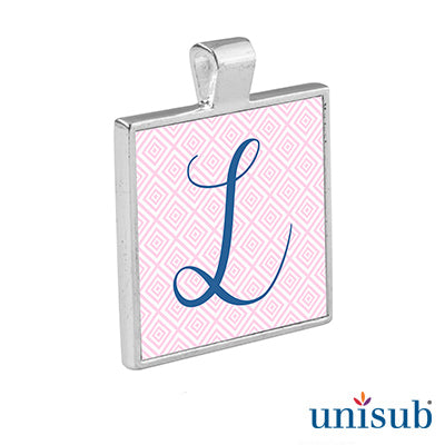 Unisub Sublimation Blank Bezel Pendant - 0.86