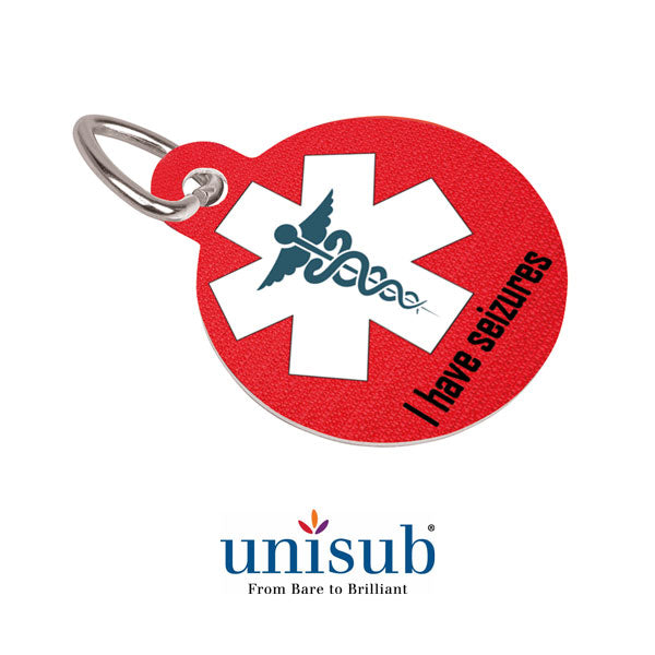 Unisub Sublimation Blank Aluminum Pet Tag - 1.5
