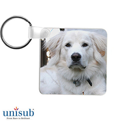 Unisub Sublimation Blank FRP Key Tag - 2.25