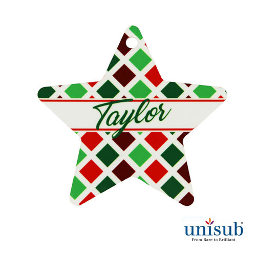 Unisub Sublimation Blank FRP Ornament - 4
