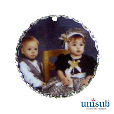 Unisub Sublimation Blank Jewelry Charm - 1.25