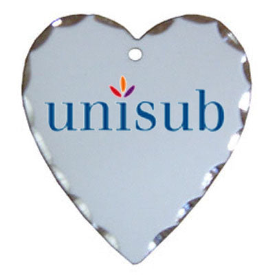 Unisub Sublimation Blank Jewelry Charm - 1.1875