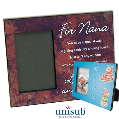 Unisub Sublimation Blank MDF Offset Picture Frame - 8