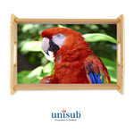 Unisub Sublimation Blank Wood Serving Tray Kit - 10