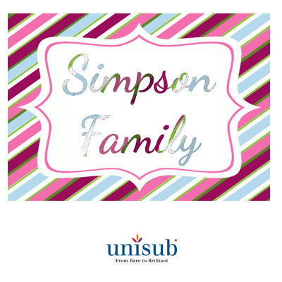 Unisub Sublimation Blank Hardboard Serving Tray Insert - 8.25