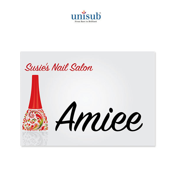 Unisub Sublimation Blank Name Badge - 2.5