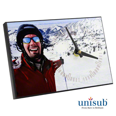 Unisub Sublimation Blank MDF Offset Desk Clock Kit - 5.5