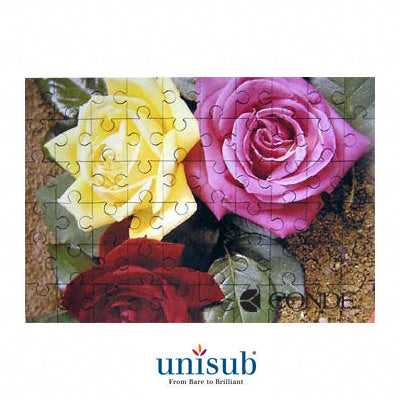 Unisub Sublimation Blank Hardboard Puzzle - 6.81