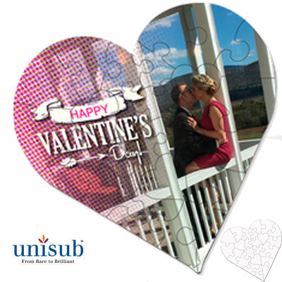 Unisub Sublimation Blank Hardboard Puzzle - 6.7