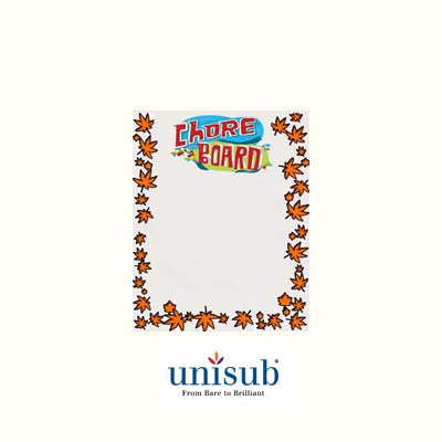 Unisub Sublimation Blank Steel Dry Erase Board - 9