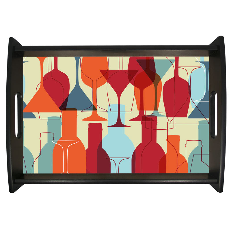 Unisub Sublimation Blank Wood Serving Tray Kit - 10