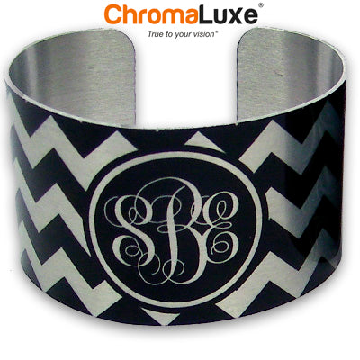 Chromaluxe Sublimation Blank Cuff Bracelet - Large - Clear Gloss