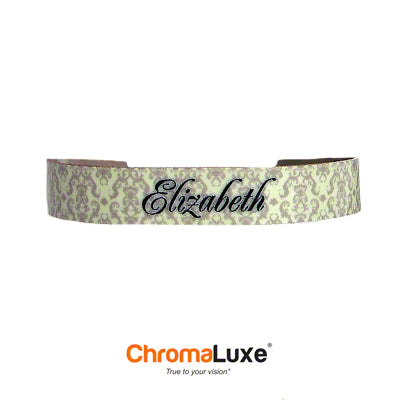 Chromaluxe Sublimation Blank Cuff Bracelet - Small - White Gloss