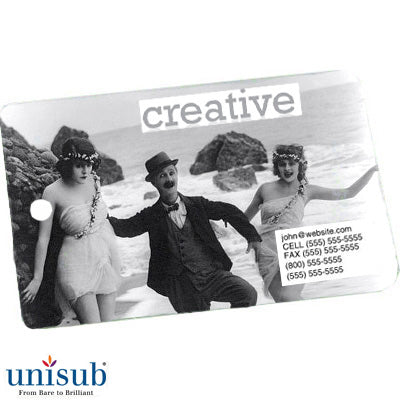 Unisub Sublimation Blank FRP Key Tag - 2